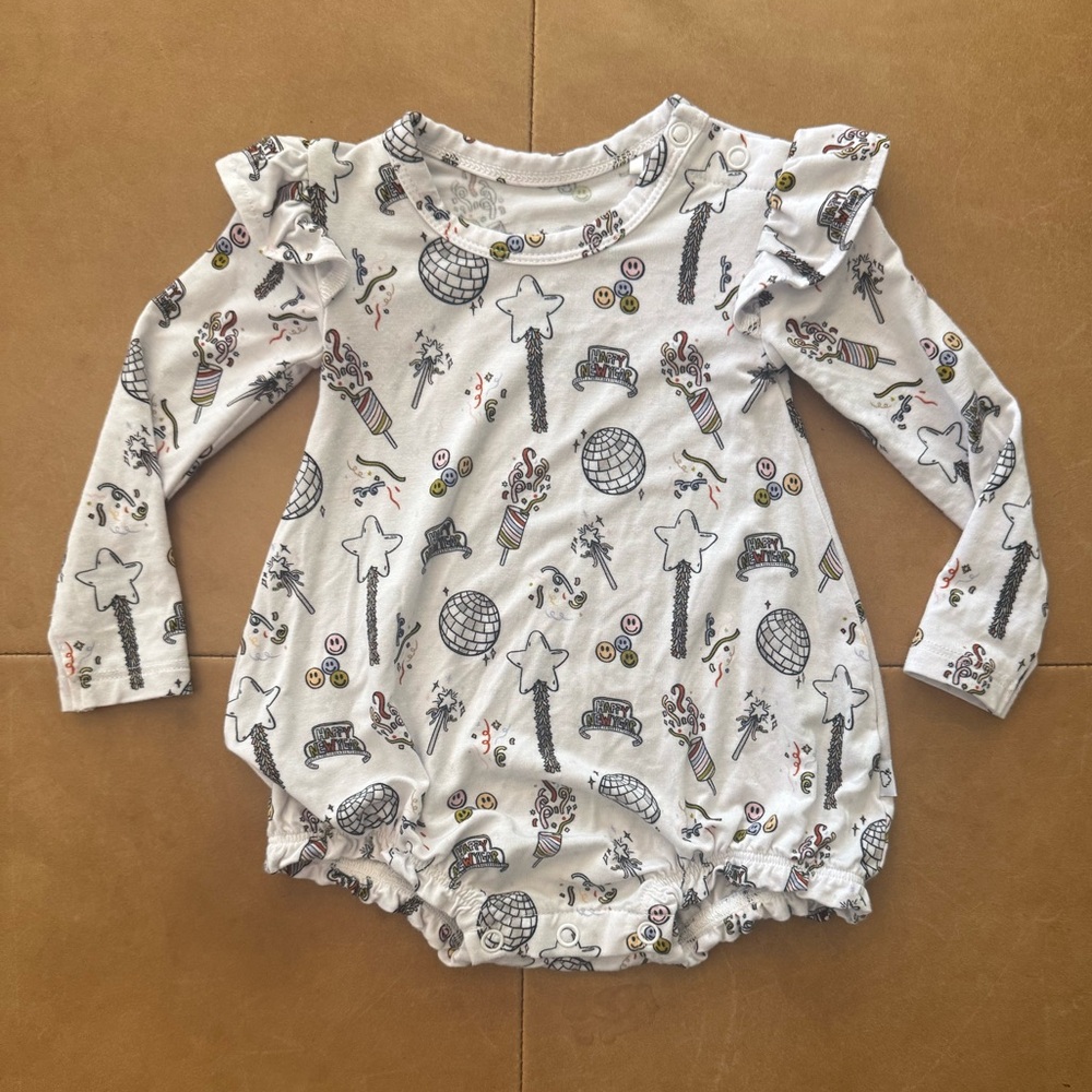 Dream Big Little Co Viscose Bamboo Bubble Onesie 0-3M